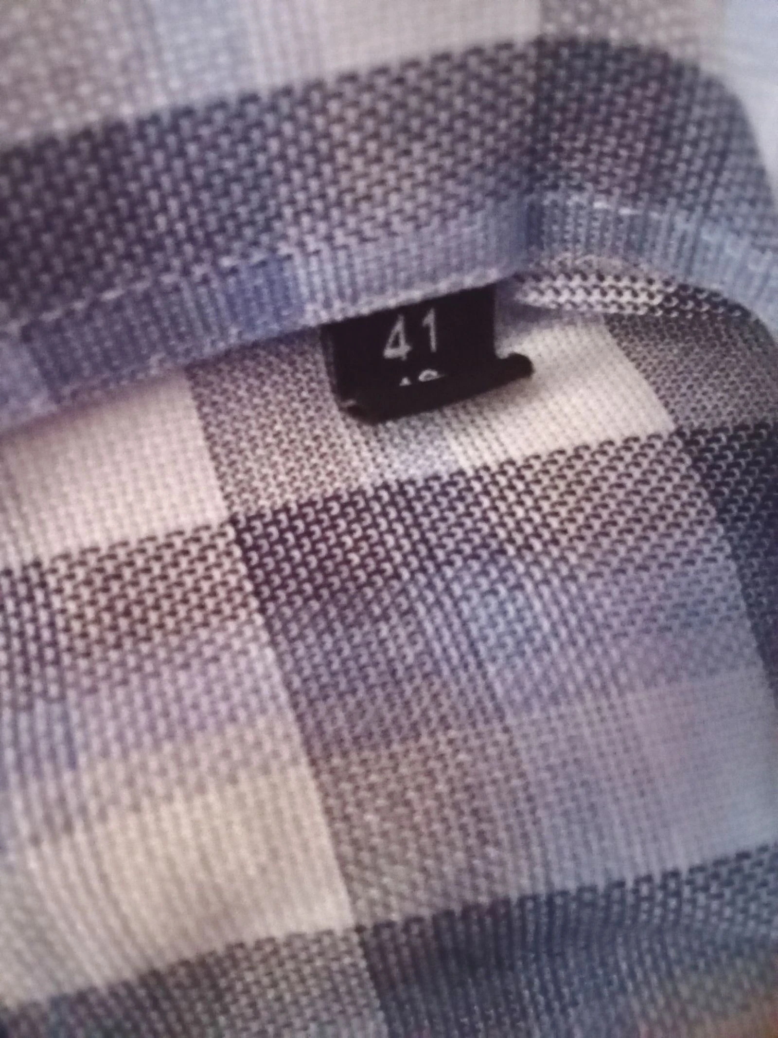 Originele Hugo Boss geruite hemd maat M/L/41/16 in perfecte vintage staat – photo 8
